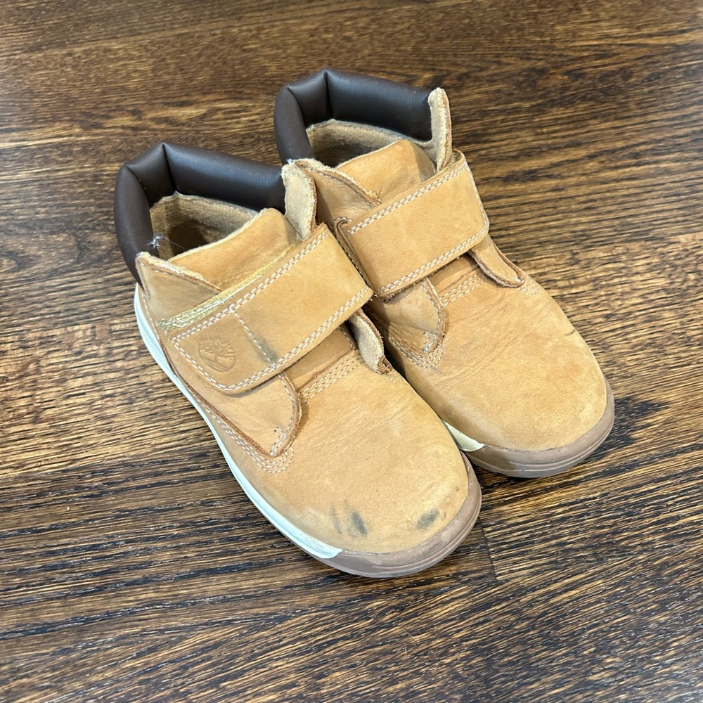 Timberland Kids' Tan and Brown Boots